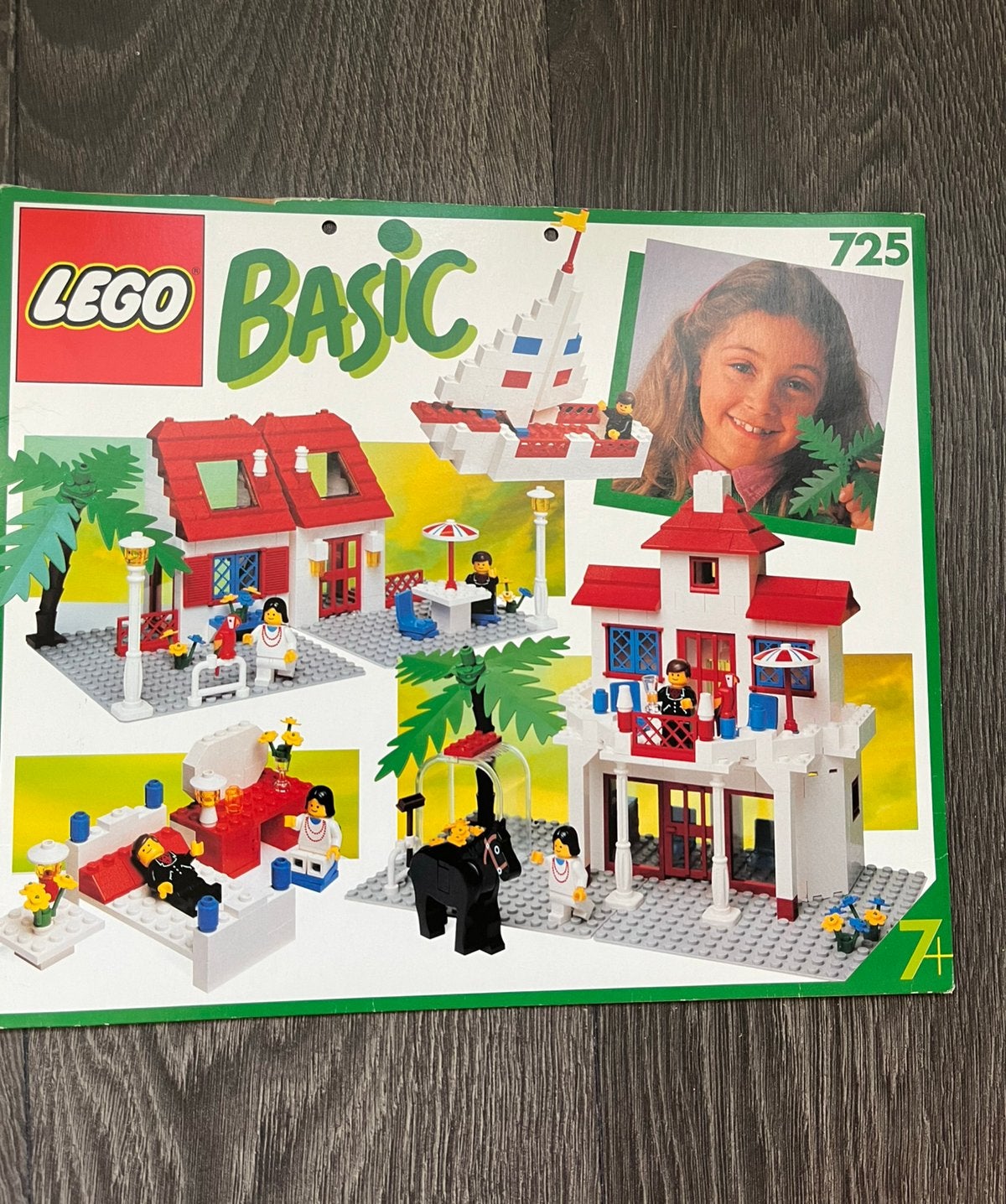 Lego basic 725, Ophalen, Zo goed als nieuw