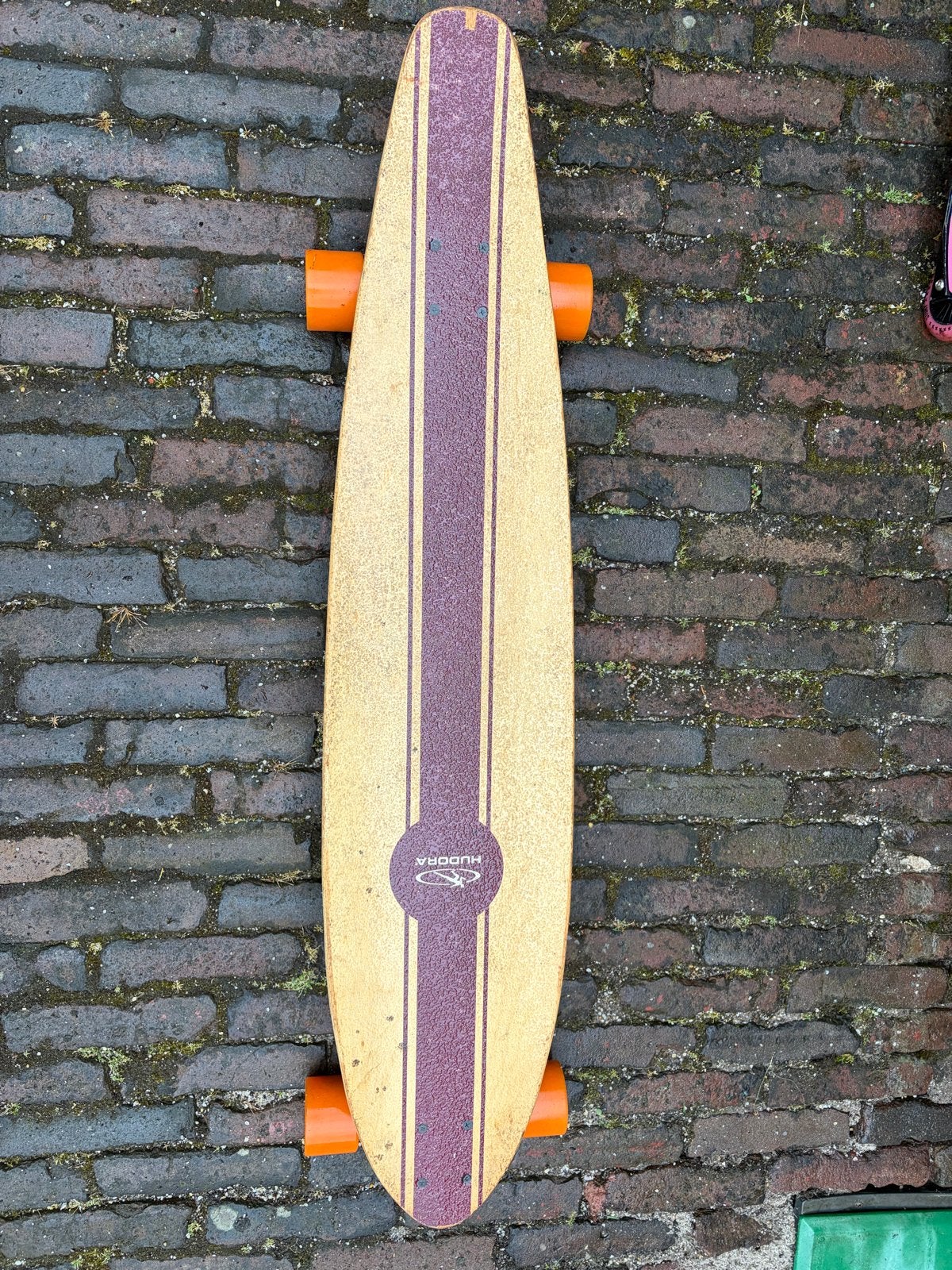 Hudora Longboard - Gebruikt maar in goede staat, Ophalen, Gebruikt, Skateboard, Longboard