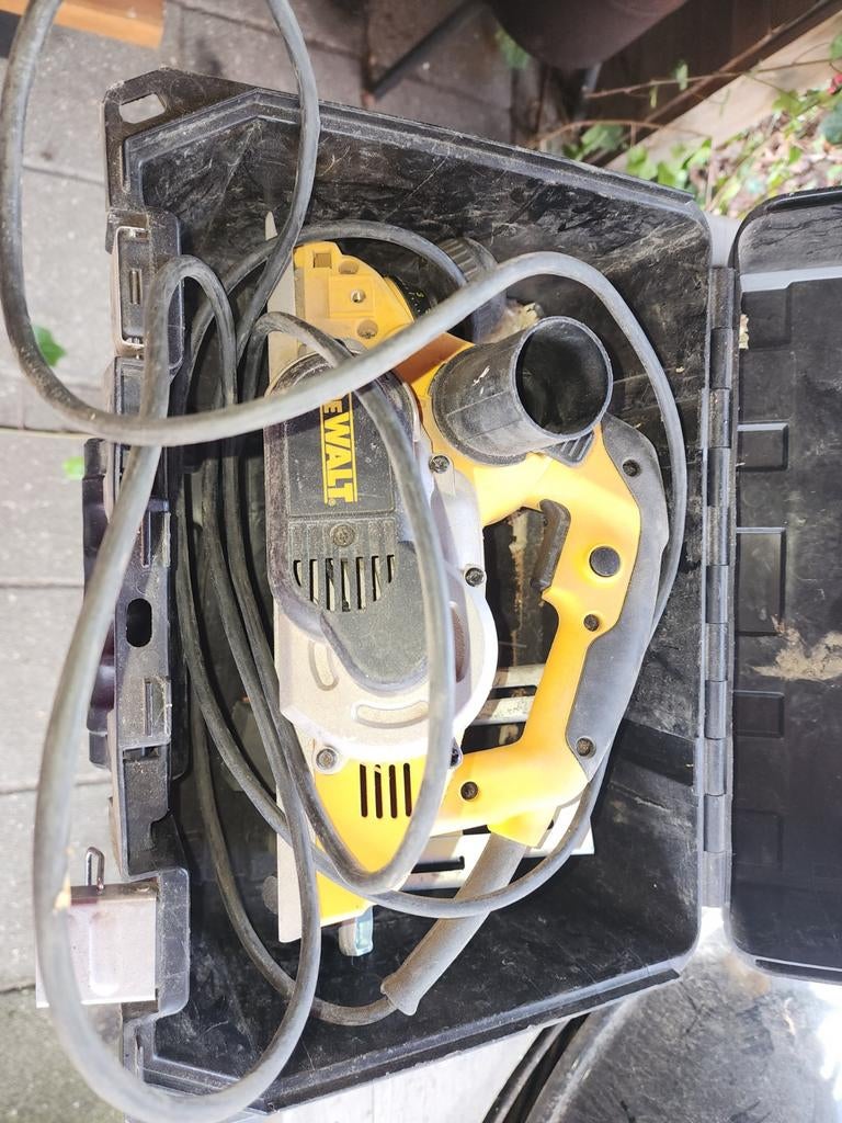 Dewalt Schaafmachine rijschaaf 220v in koffer zgan, Ophalen of Verzenden, Zo goed als nieuw