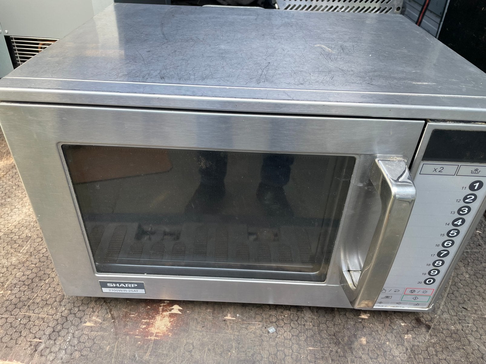 Magnetron 2100 watt sharp R-25AT, Gebruikt, Ophalen of Verzenden, Magnetron, Oven