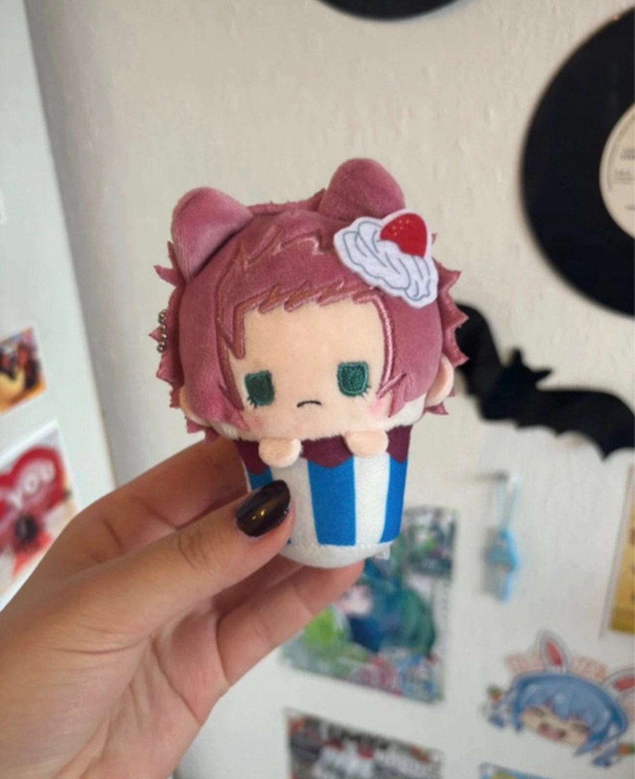 blue lock sae itoshi cupcake tapunui plush, Ophalen of Verzenden, Zo goed als nieuw