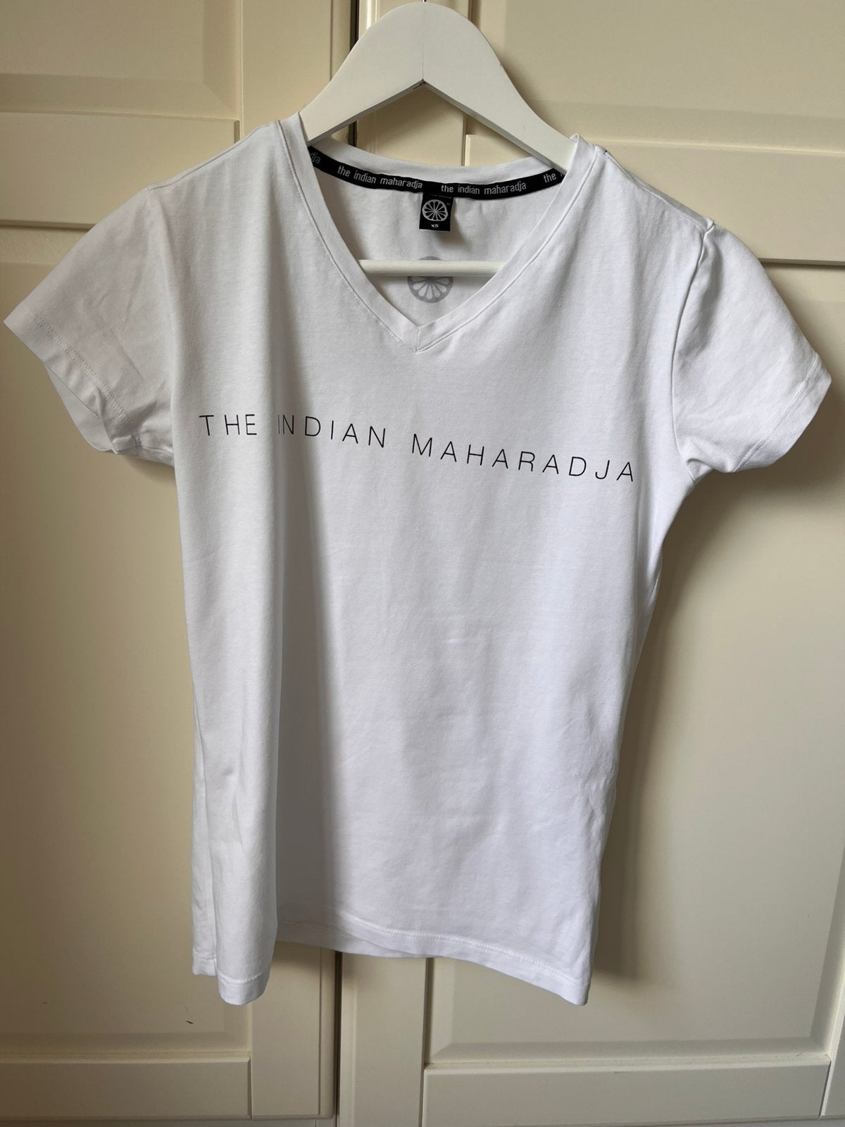 Indian Maharadja shirt maat XS wit, Wit, Ophalen of Verzenden, Korte mouw, Maat 34 (XS) of kleiner