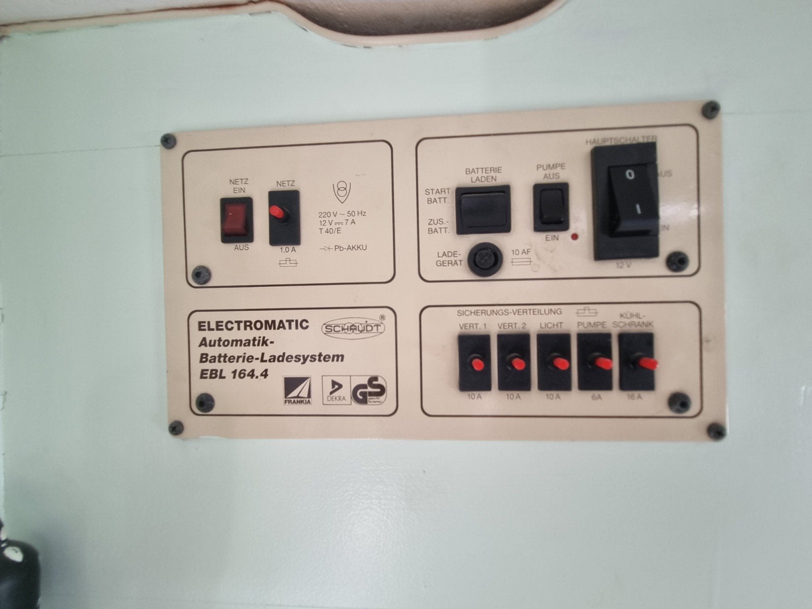 camper controle paneel schakelaars boiler etc, Ophalen of Verzenden