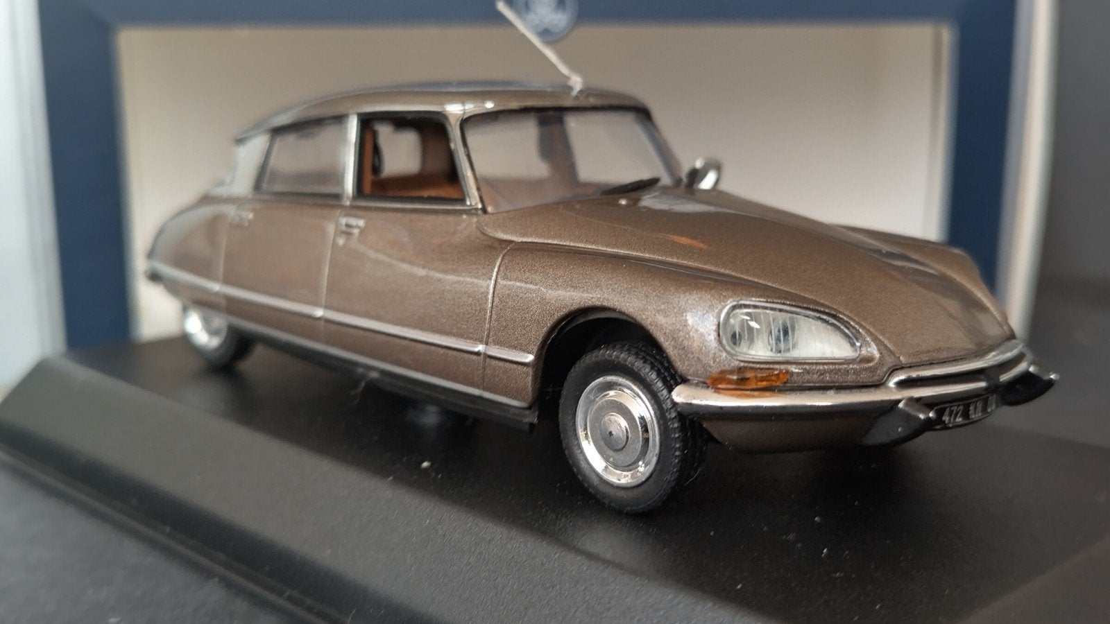 Citroen DS 23 Pallas Brun Scarabee 1:43 Norev Pol, Auto, Verzenden, ., Norev