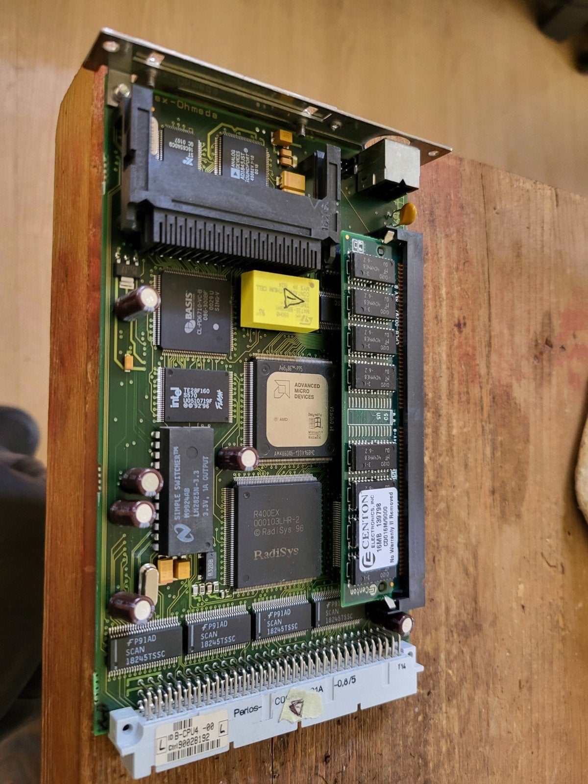 Datex-Ohmeda B-CPU4.01 met AMD AM486DX4-133V16BHC, Computers en Software, Processors, Gebruikt, Overige, Minder dan 2 Ghz, Ophalen of Verzenden