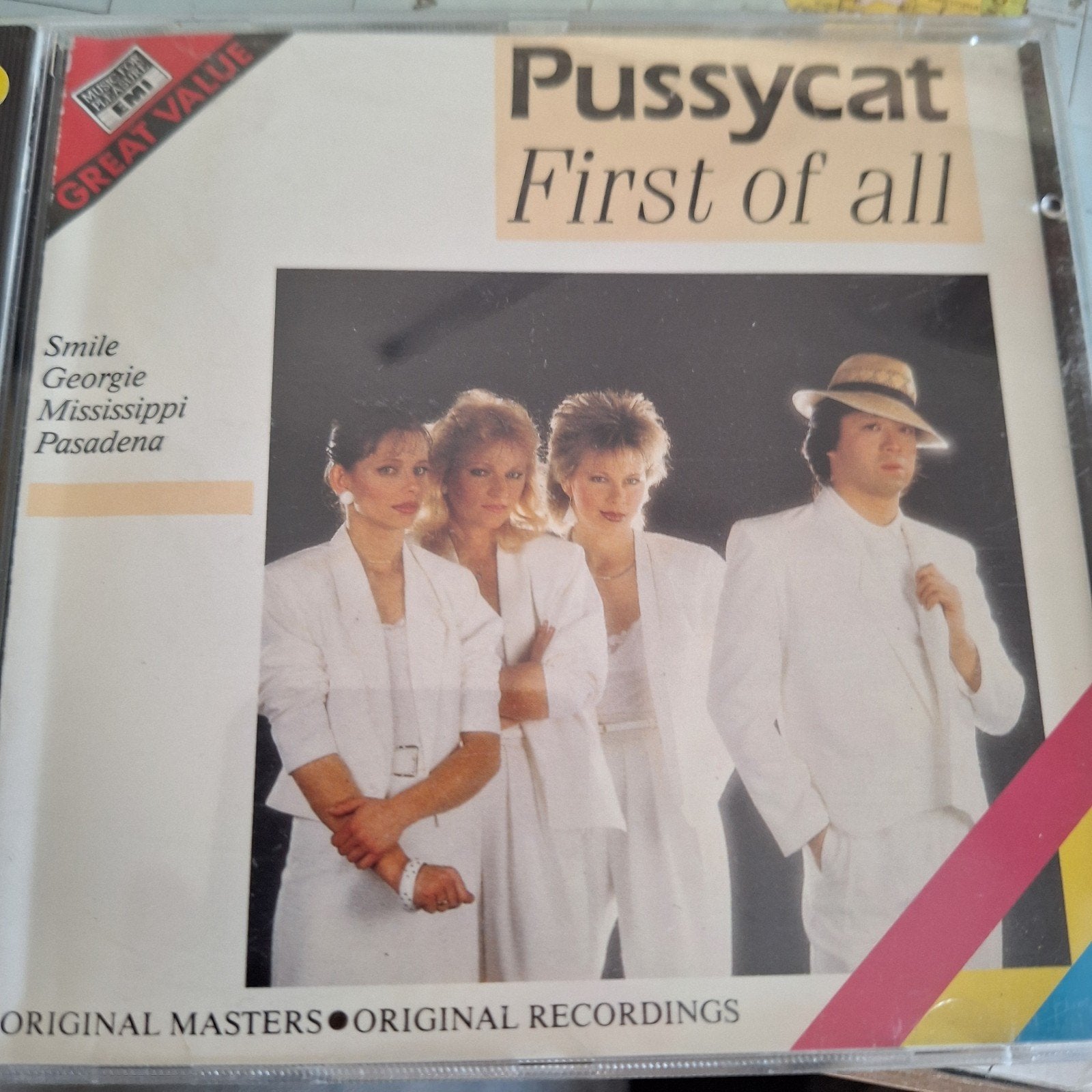Pussycat - First of All (CD, 1988), Gebruikt, Pop, Ophalen of Verzenden, Verzamelalbum
