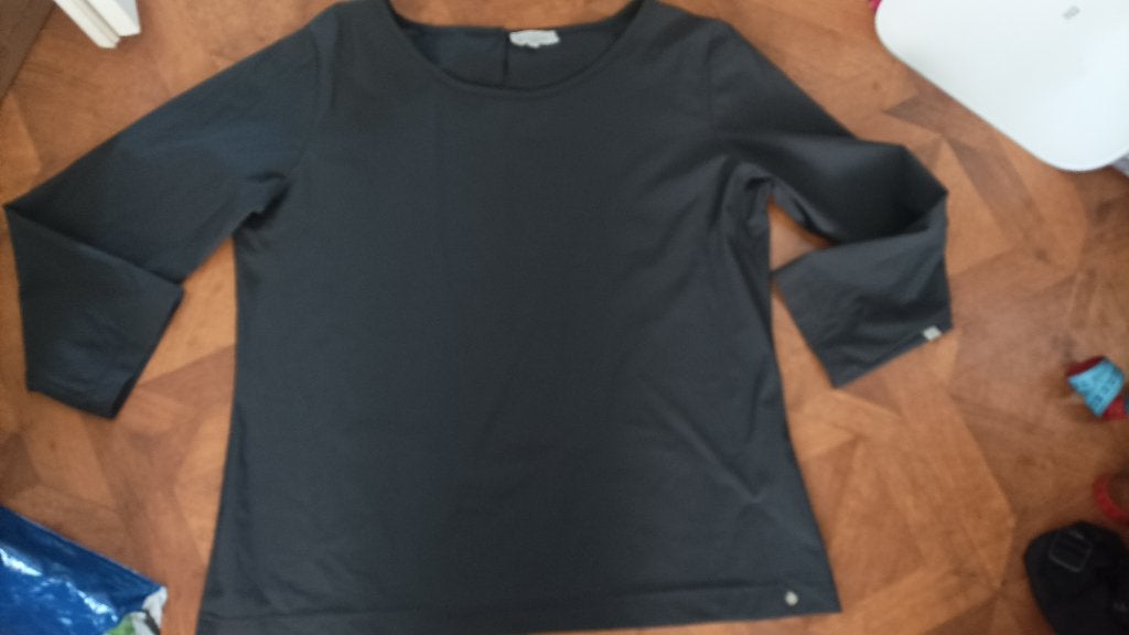 Zusss travelstof shirt top maat 42 /44, Kleding | Dames, Maat 42/44 (L), Ophalen of Verzenden, Zo goed als nieuw, Korte mouw