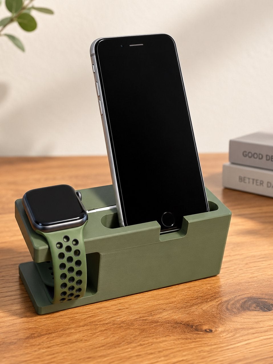 2-in-1 Oplaadstation voor iPhone en Apple Watch
