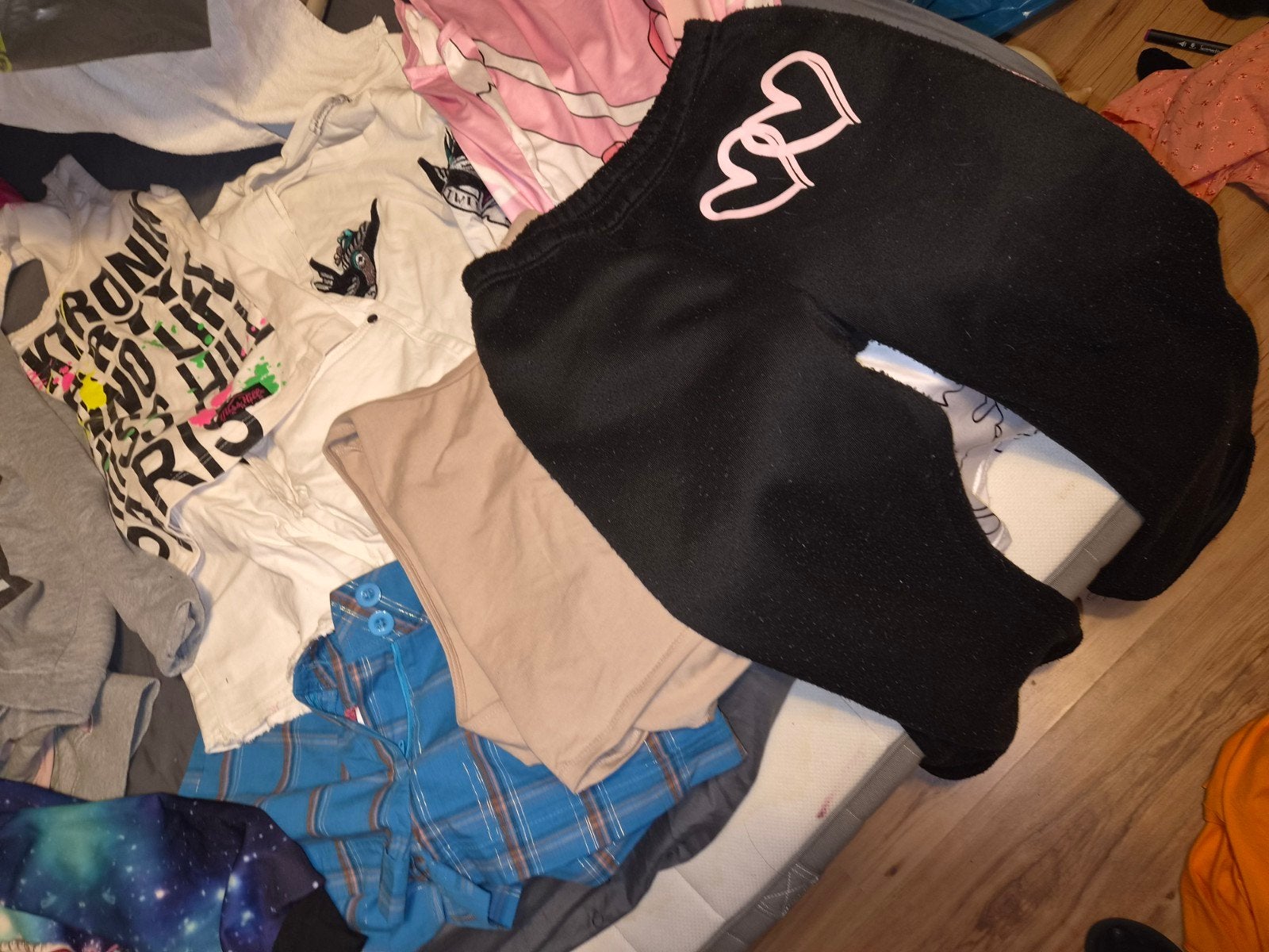 grote zakken vol met meisjeskleding maat 146 t/m 164, Kinderen en Baby's, Ophalen, Gebruikt, Meisje, Jurk of Rok