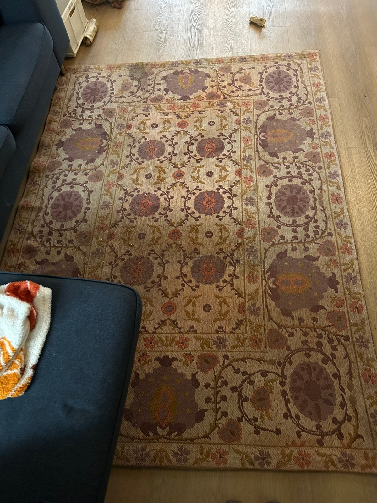 Gratis Vloerkleed 190 x 160, Ophalen, Gebruikt, 150 tot 200 cm, 150 tot 200 cm
