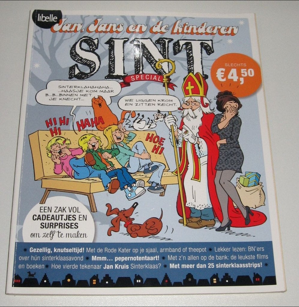 JAN, JANS EN DE KINDEREN - SPECIAL SINT ALBUM 2014, Boeken, Eén stripboek, Verzenden, Gelezen