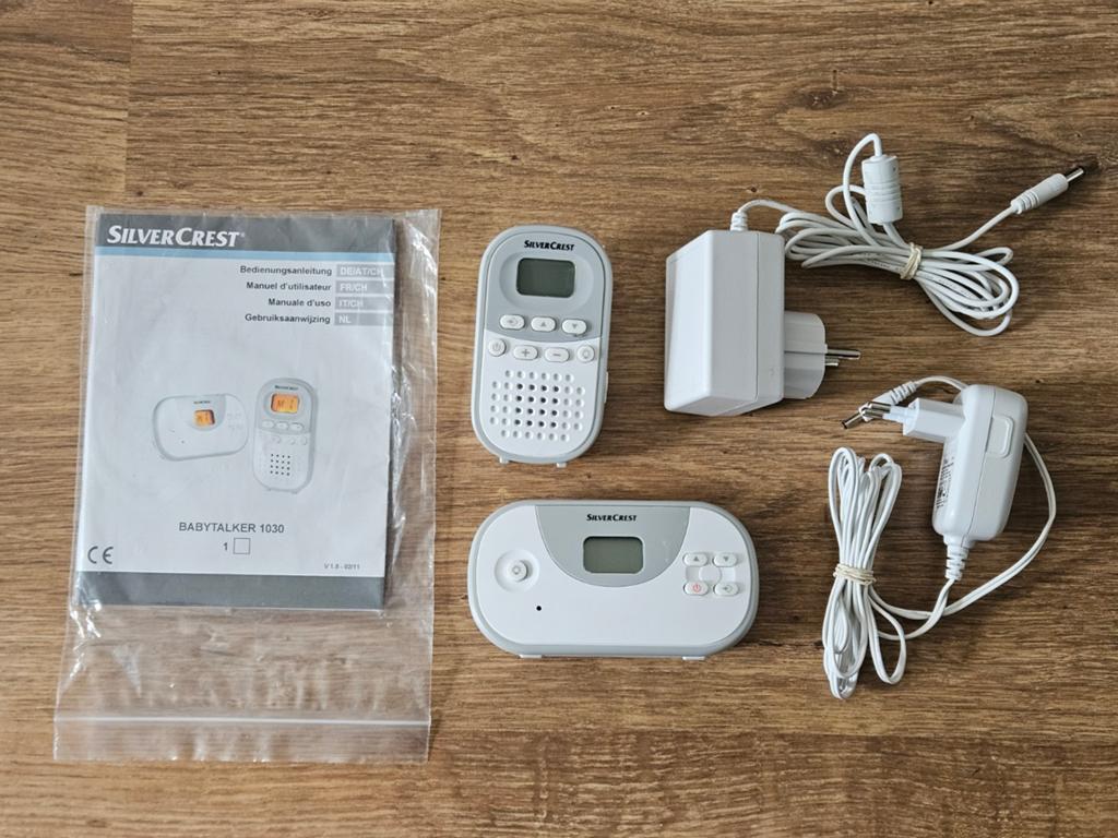 SilverCrest Babyfoon Z.G.A.N. met digitale technologie, Kinderen en Baby's, Babyfoons, Ophalen of Verzenden, Zo goed als nieuw