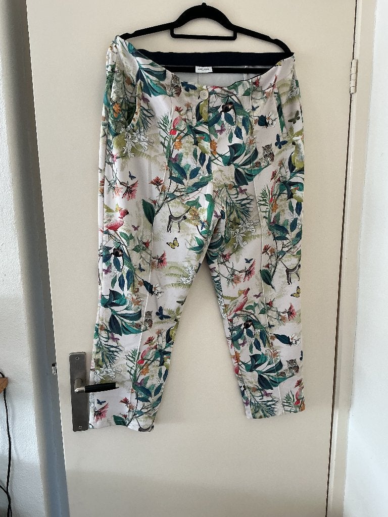Travelbroek Gerry Weber maat 46/48, Meerkleurig, Maat 46/48 (XL) of groter, Ophalen of Verzenden, Zo goed als nieuw