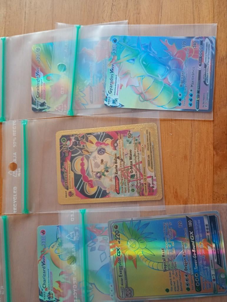 Charizard vmax #074 + andere zeldzame kaarten, Ophalen, Meerdere kaarten