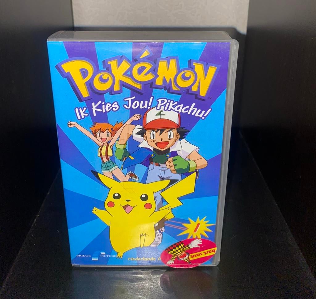 Videoband • Pokémon ik kies jou Pikachu, Cd's en Dvd's, VHS | Kinderen en Jeugd, Alle leeftijden, Ophalen of Verzenden, Zo goed als nieuw