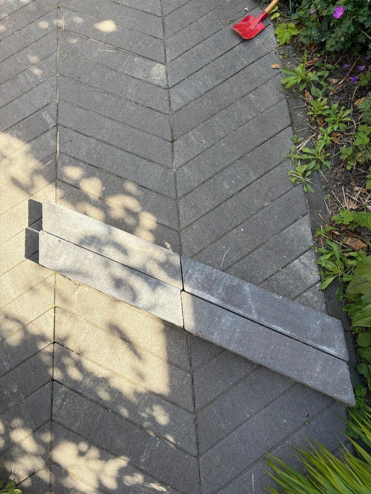 Sierbestrating 70 stuks Romano Punto Grigio tegel, Tuin en Terras, Tegels en Klinkers, Ophalen, Nieuw, Beton, Terrastegels