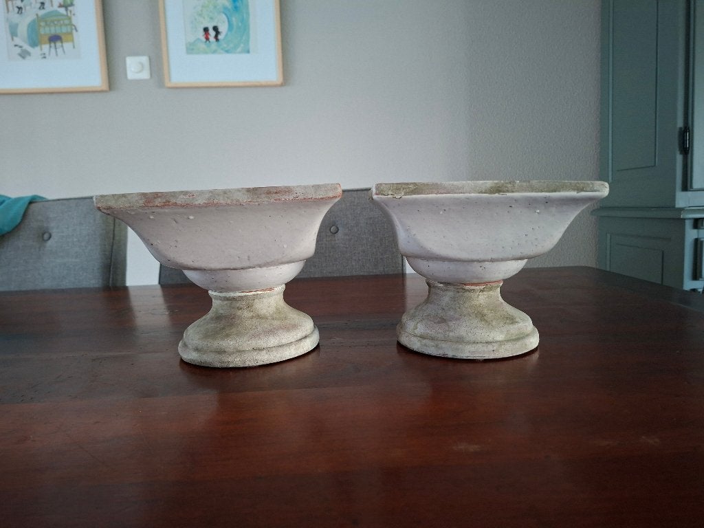 2 Mooie PTMD collection bloempotten, Ophalen of Verzenden, Zo goed als nieuw, Aardewerk, Binnen