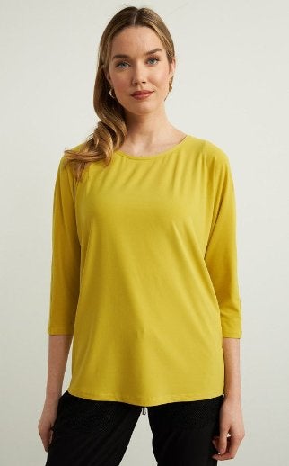 Joseph Ribkoff chique geel losvallend tuniek mt 38/40