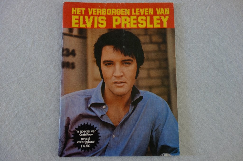 Tijdschrift Het verborgen leven van Elvis Presley, Ophalen of Verzenden, Zo goed als nieuw, Boek, Tijdschrift of Artikel