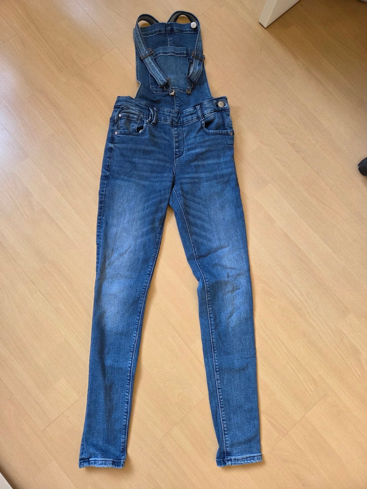 Blue Ridge Super Skinny Jeans  tuinbroekMaat 164, Kinderen en Baby's, Ophalen, Zo goed als nieuw, BLUE RIDGE, Meisje