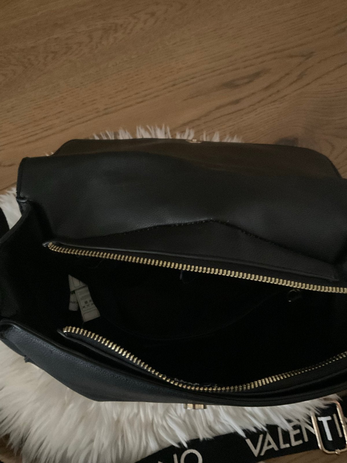 Valentino Dames Schoudertas Zwart, Ophalen of Verzenden, Gebruikt, Zwart, Overige merken