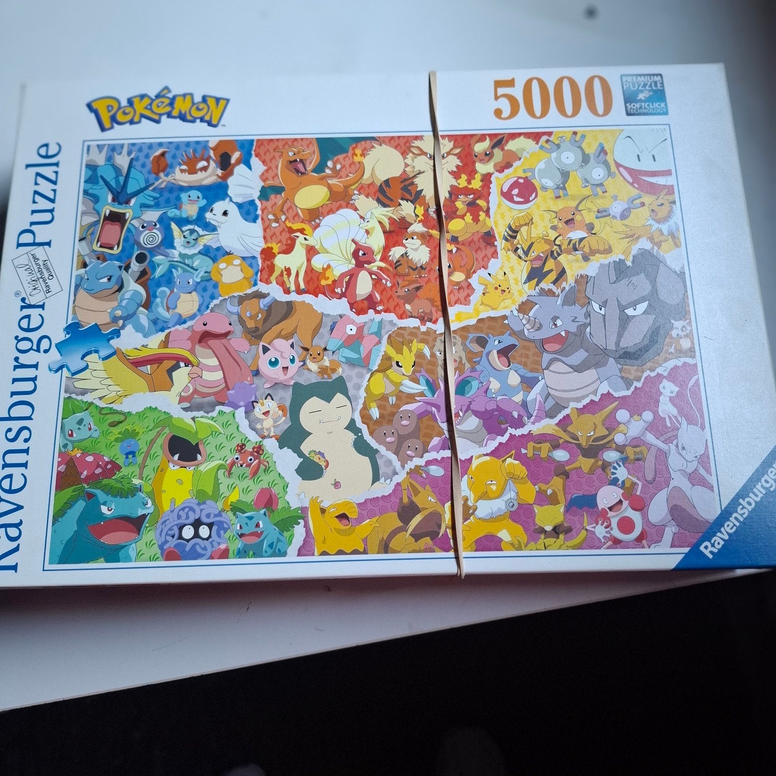 Pokomon puzzel 5000 stukje, Ophalen of Verzenden, Meer dan 1500 stukjes, Zo goed als nieuw, Legpuzzel