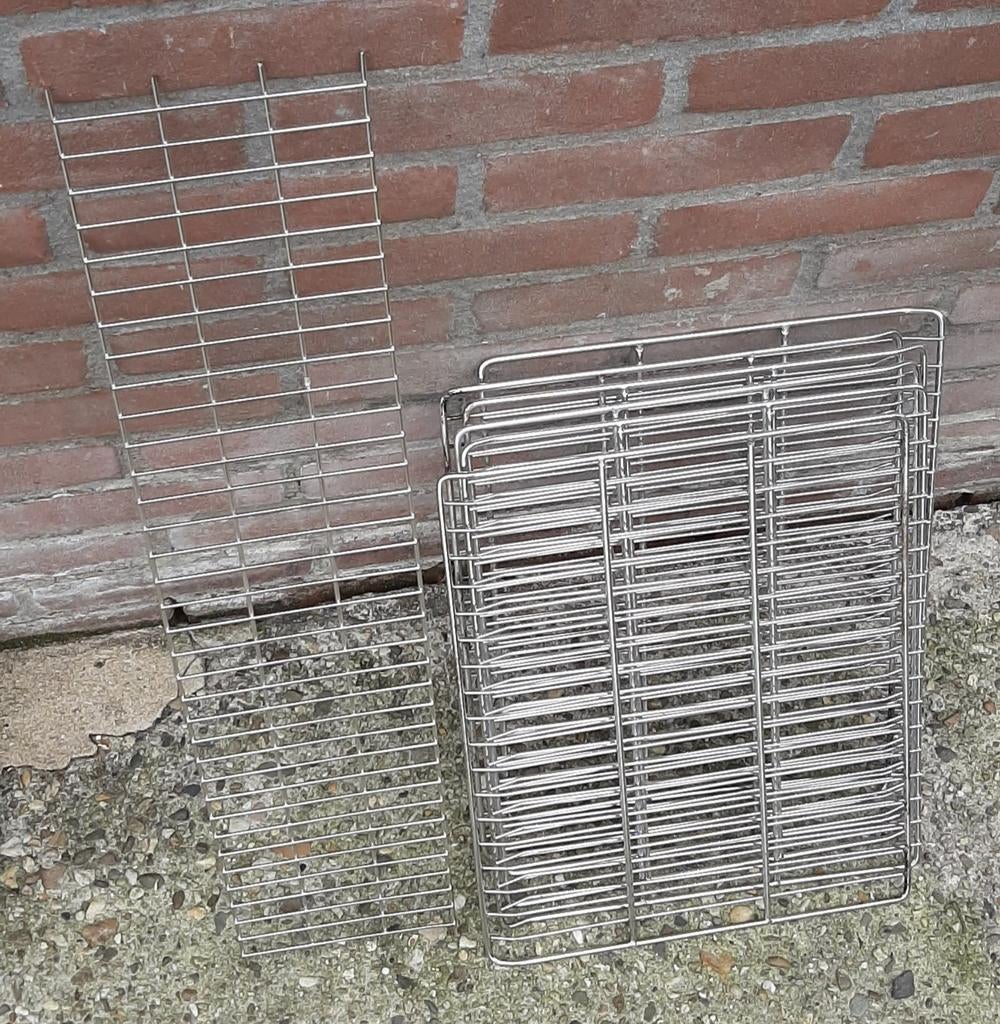 Barbecue Roosters | RVS | 6x, Ophalen of Verzenden, Zo goed als nieuw, Onbekend
