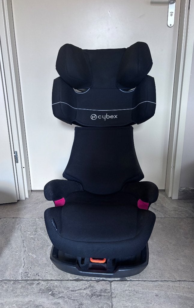 Cybex Pallas M-Fix - meegroeiautostoel met Isofix, Autogordel of Isofix, Gebruikt, Verstelbare rugleuning, 9 t/m 36 kg