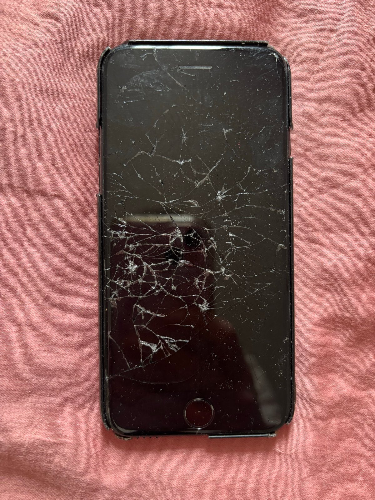 iPhone SE met beschadigd scherm, werkt verder perfect, Ophalen of Verzenden, Gebruikt, IPhone SE (2016)