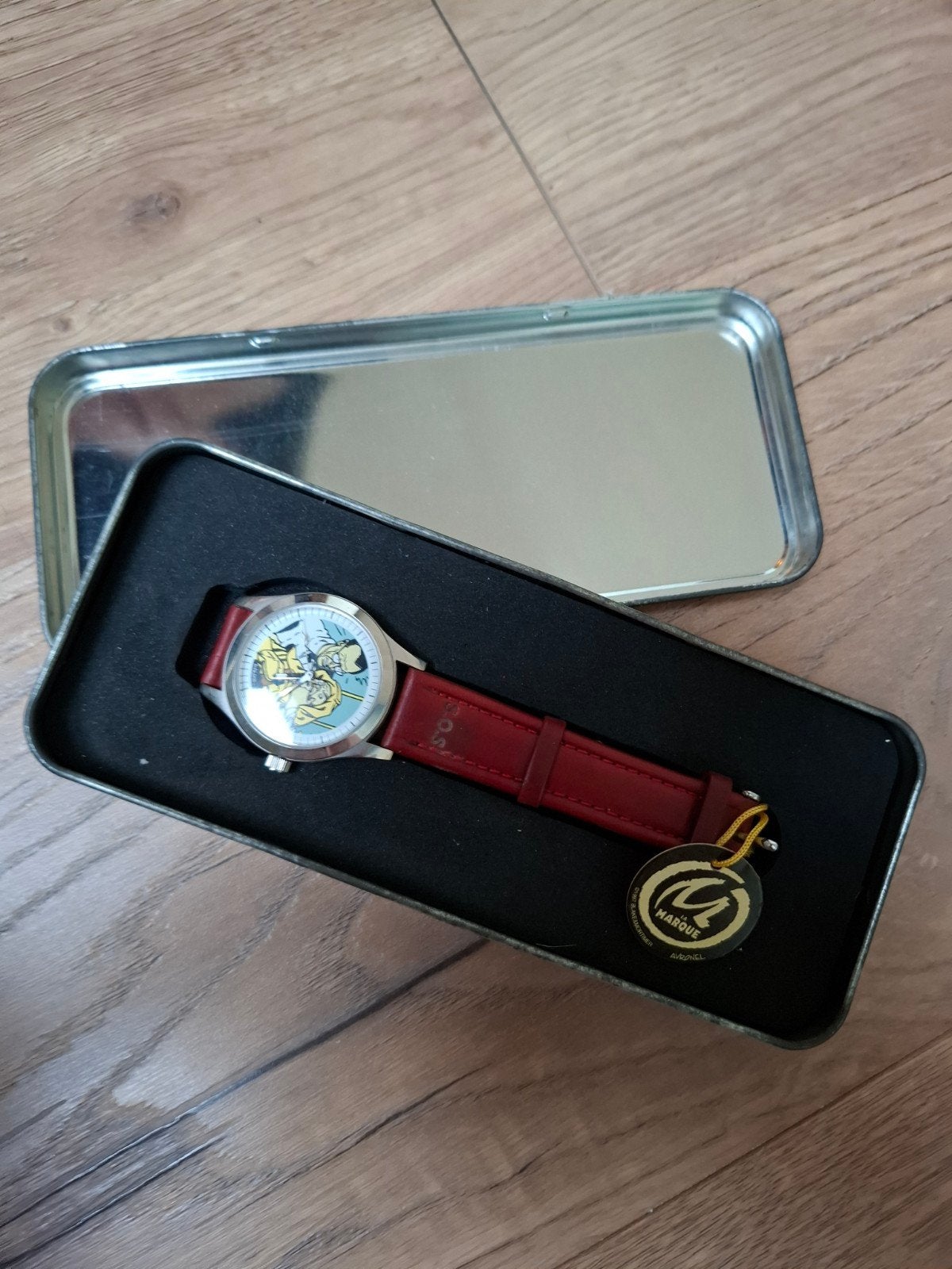 Blake en Mortimer horloge in originele doos, Ophalen of Verzenden, Zo goed als nieuw