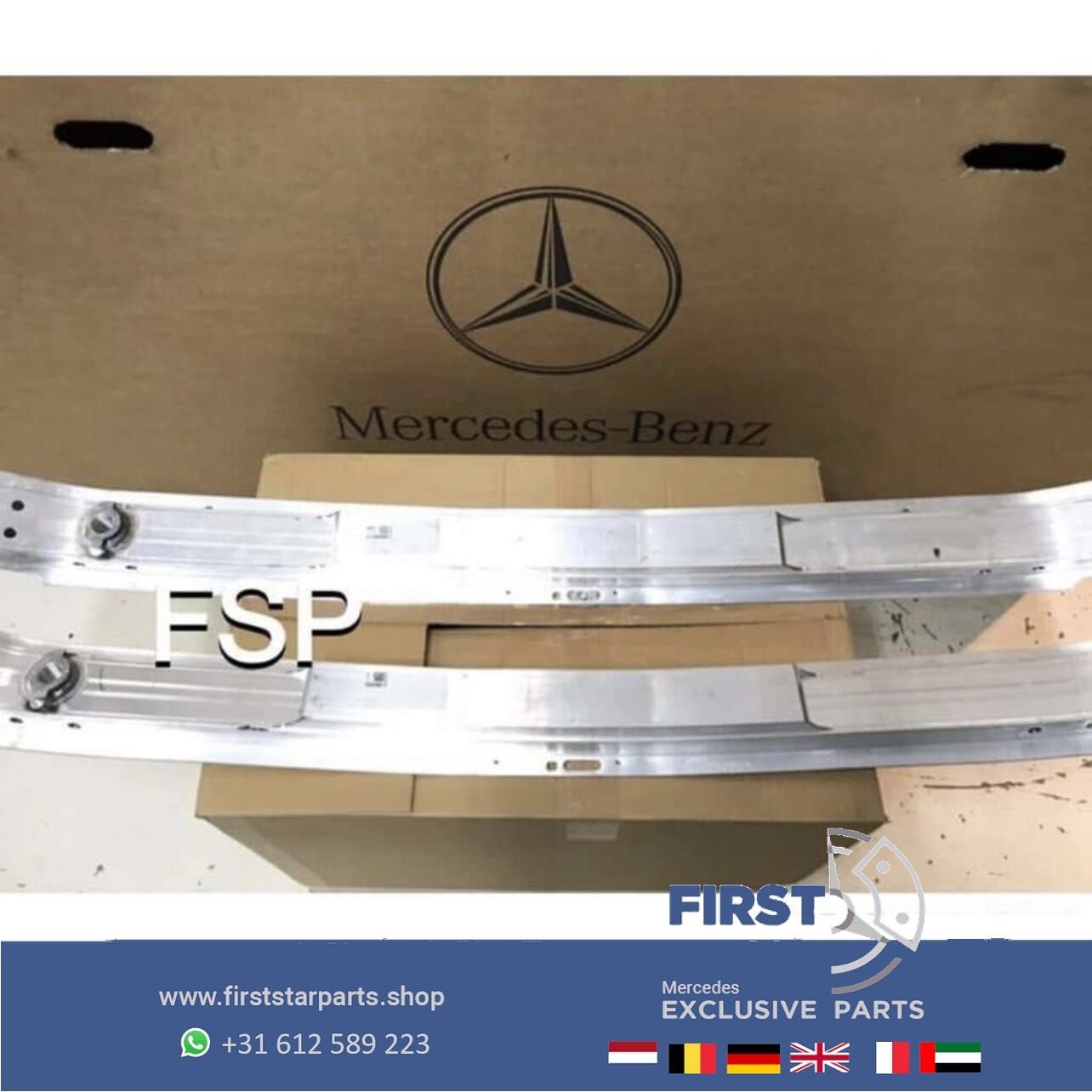 A1776202800 W118 CLA BUMPER BALK Mercedes CLA Klasse 2018-20, Auto-onderdelen, Gebruikt, -, Voor, Ophalen of Verzenden