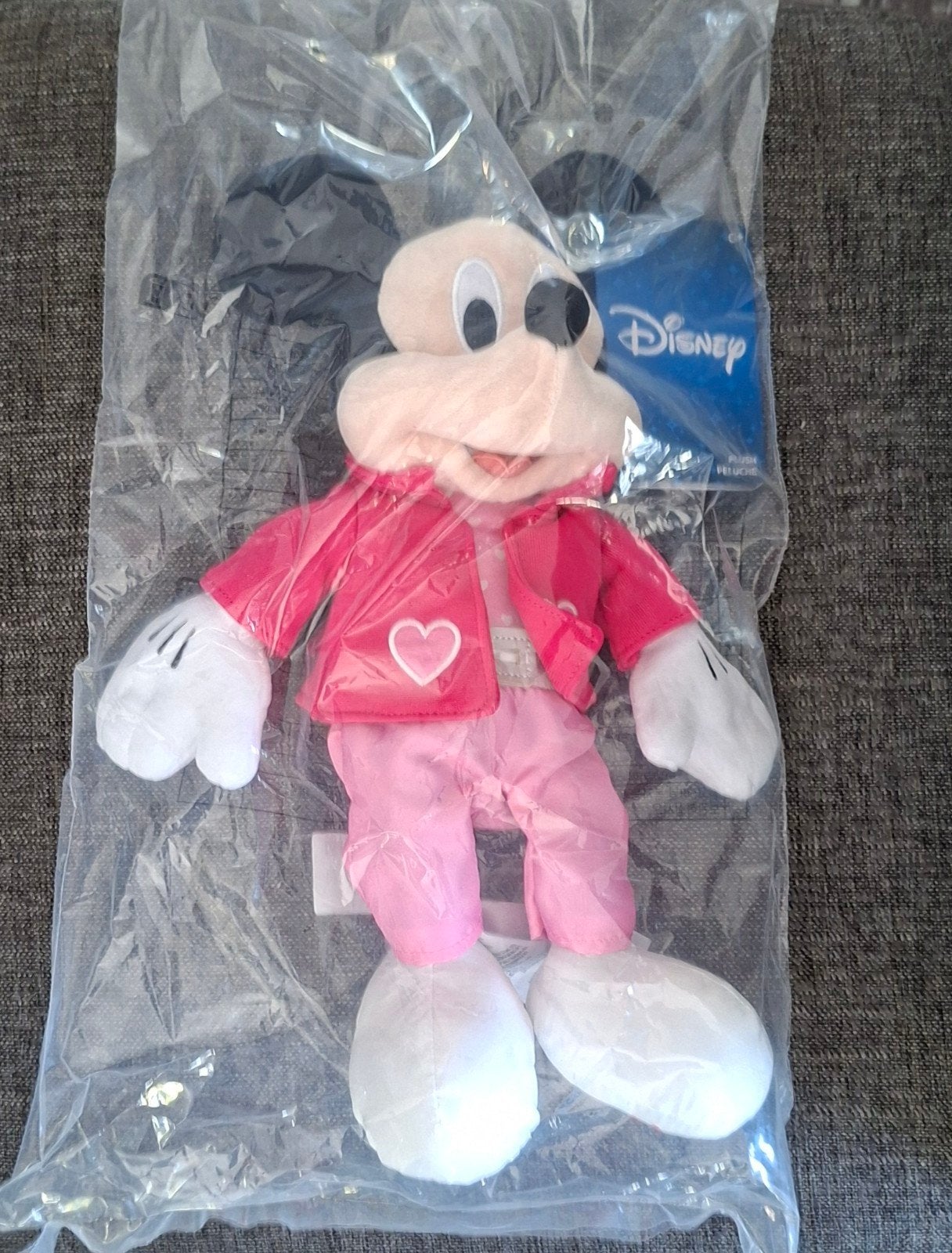Mickey Mouse Valentijn 2026 knuffel - Disney Store (nieuw), Disney, Disney, Nieuw, Ophalen of Verzenden