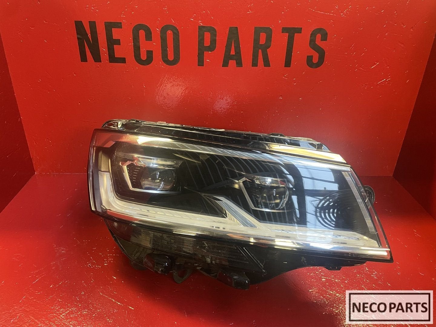 VW T6 T6.1 FACELIFT VOL LED KOPLAMP 7L1941036D ORIGINEEL, Gebruikt, -, Volkswagen, -