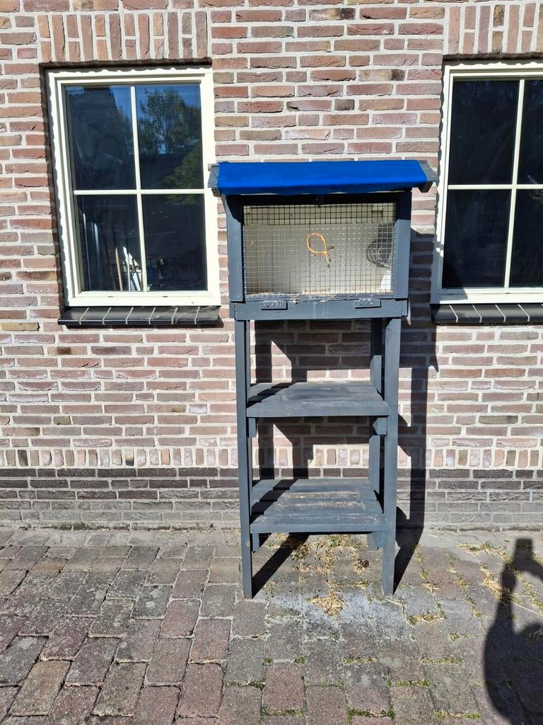Leuk net konijnenhok., Ophalen, Gebruikt, 90 cm of meer, Hok