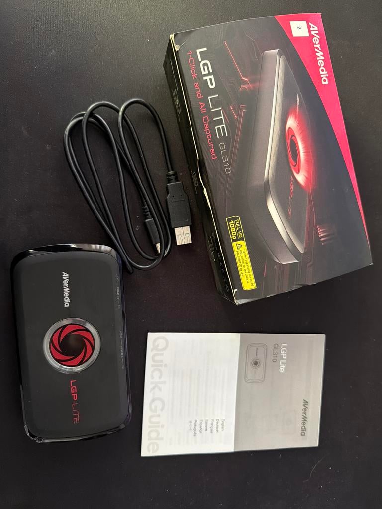 AVerMedia LGP Lite GL310 Game Capture Card, Ophalen of Verzenden, Zo goed als nieuw