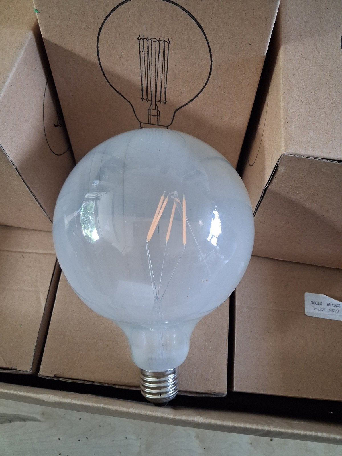 Grote LED filament lamp (9x), Ophalen of Verzenden, Nieuw