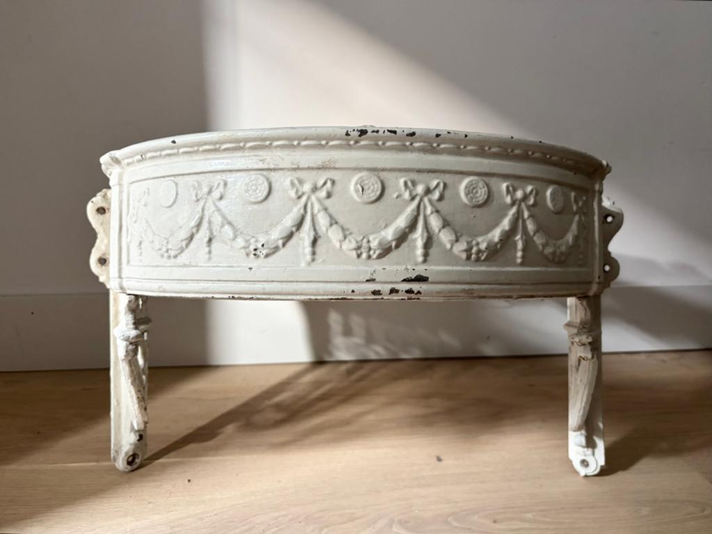 Antieke gietijzeren console voor wastafel / tafel 19e eeuw, Ophalen