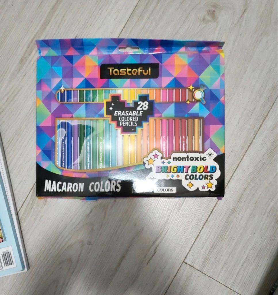 28 Uitwisbare Kleurpotloden - Tasteful Macaron Colors (New), Hobby en Vrije tijd, Tekenen, Ophalen of Verzenden, Nieuw, Potlood of Stift