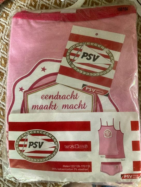 PSV meisjes ondergoed set roze - Nieuw, Ophalen of Verzenden, Nieuw