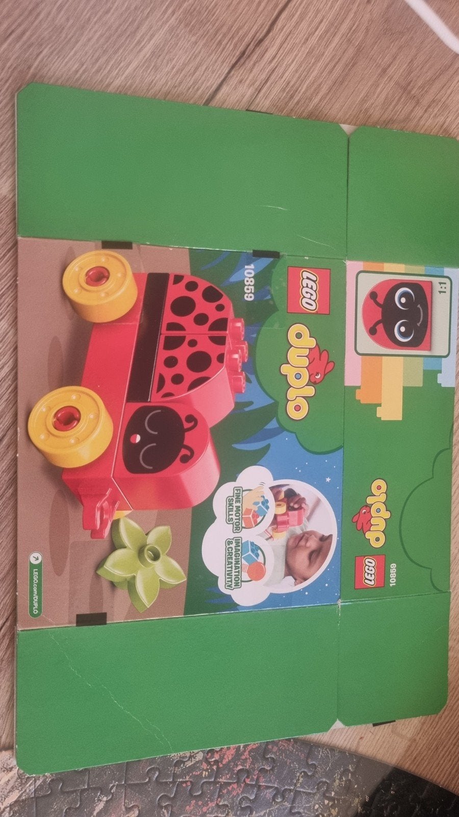 LEGO Duplo Lieveheersbeestje 10859 - Zo goed als nieuw, Ophalen of Verzenden, Zo goed als nieuw, Compleet, Duplo