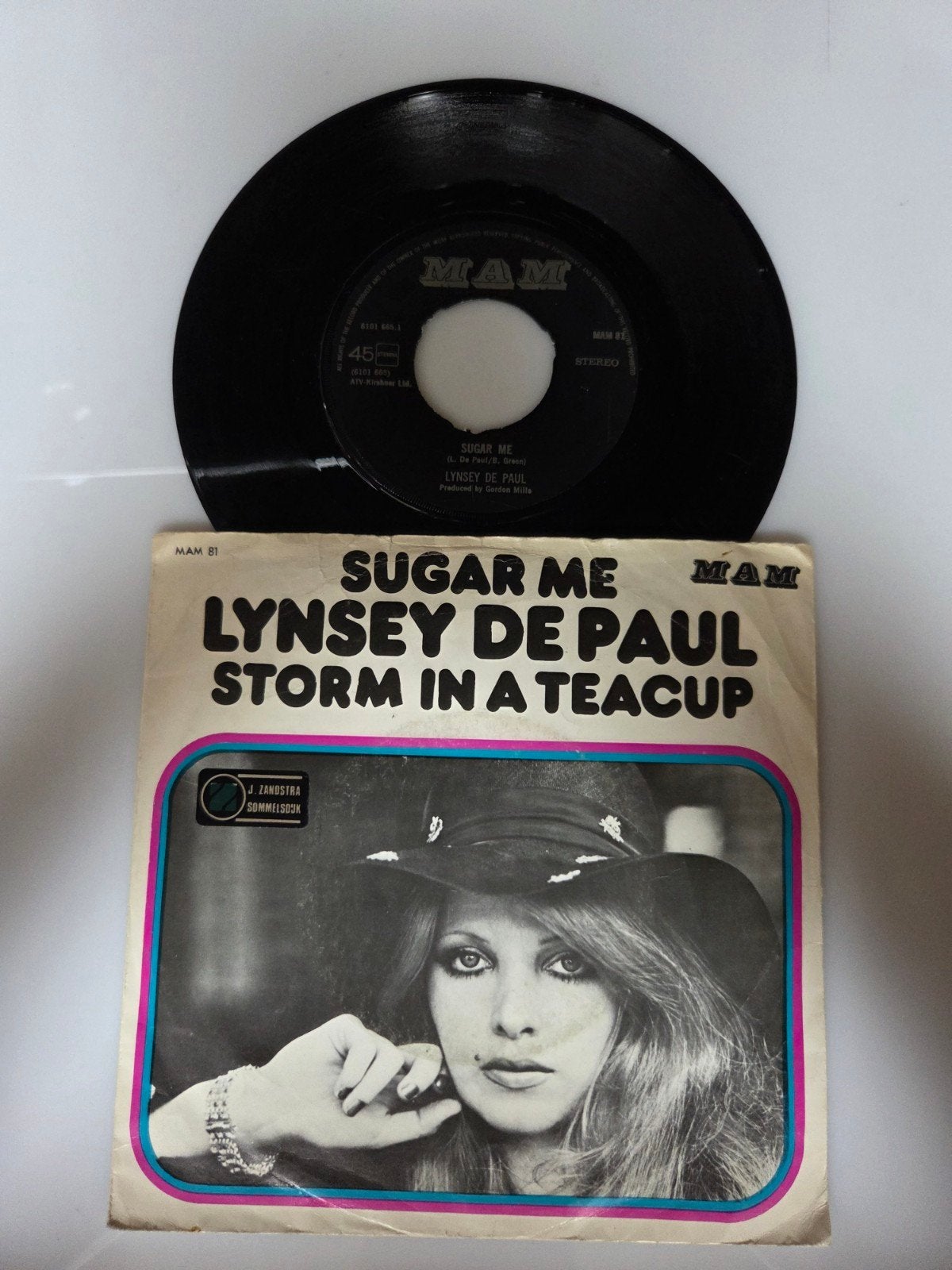 Lynsey de Paul - Sugar me, Ophalen of Verzenden, Gebruikt, 7 inch, Pop