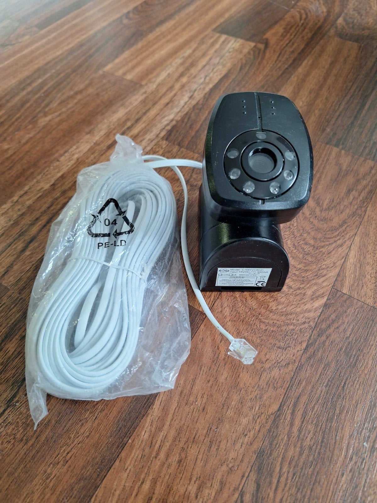 Elro C700(VC602) Beveiligingscamera - Binnencamera, Ophalen of Verzenden, Zo goed als nieuw, Binnencamera