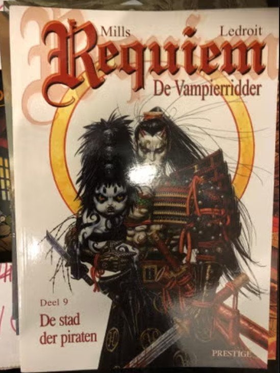 De stad der piraten requiem de vampierridder g3, Boeken, Stripboeken, Eén stripboek, Ophalen of Verzenden, Zo goed als nieuw