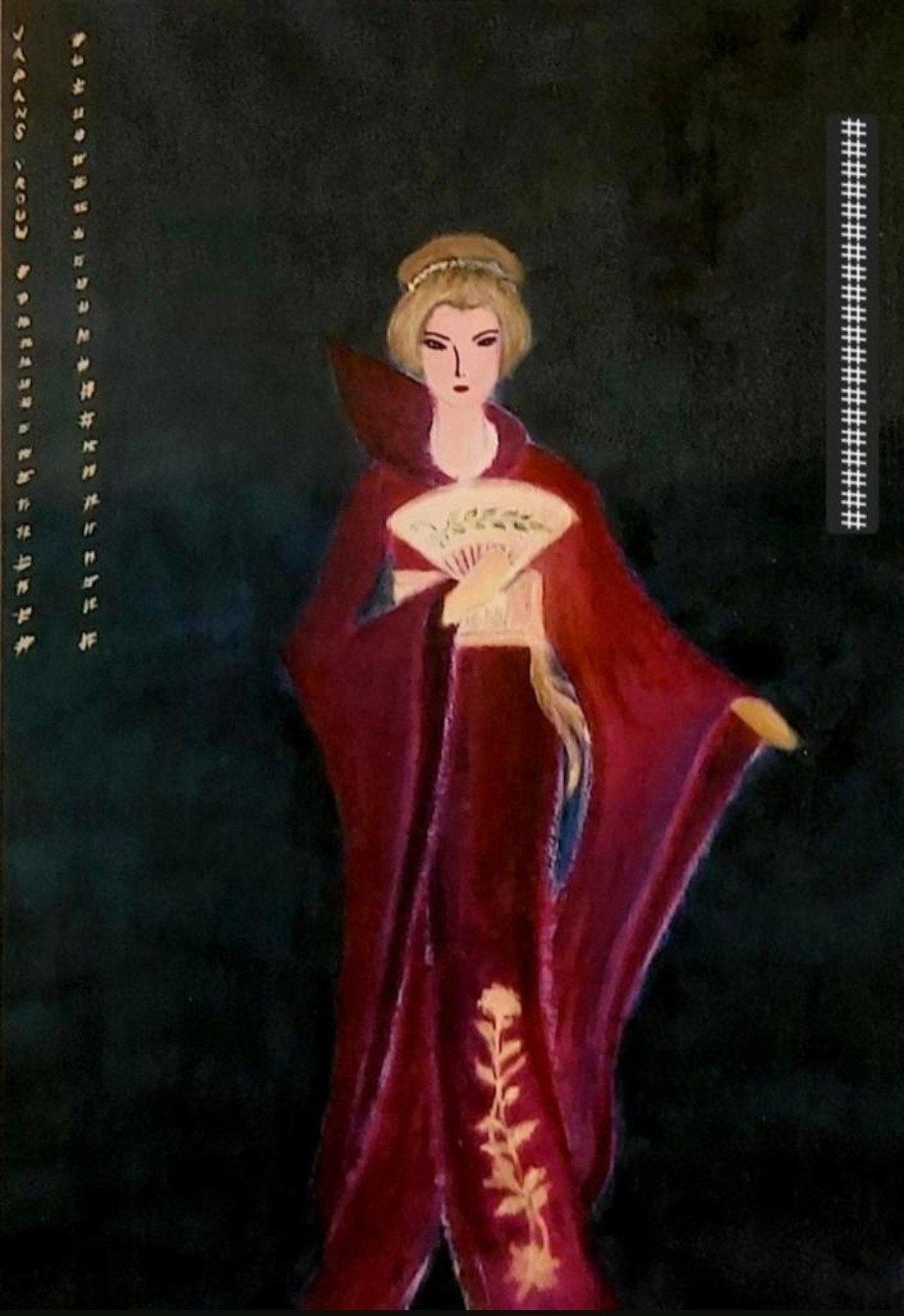 Prachtige Modern Kunst
schilderij-Japanse vrouwen, Ophalen of Verzenden, Overige materialen, Acrylverf, Figuren