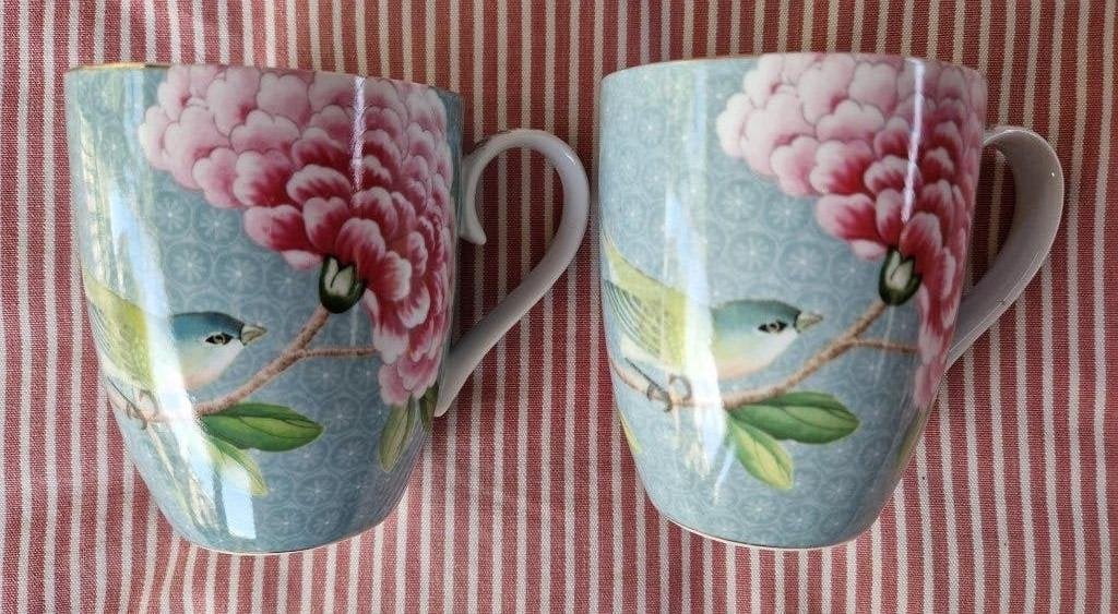 2 Mokken Pip studio Blushing Birds, Pip Studio, Nieuw, Ophalen of Verzenden, Overige stijlen