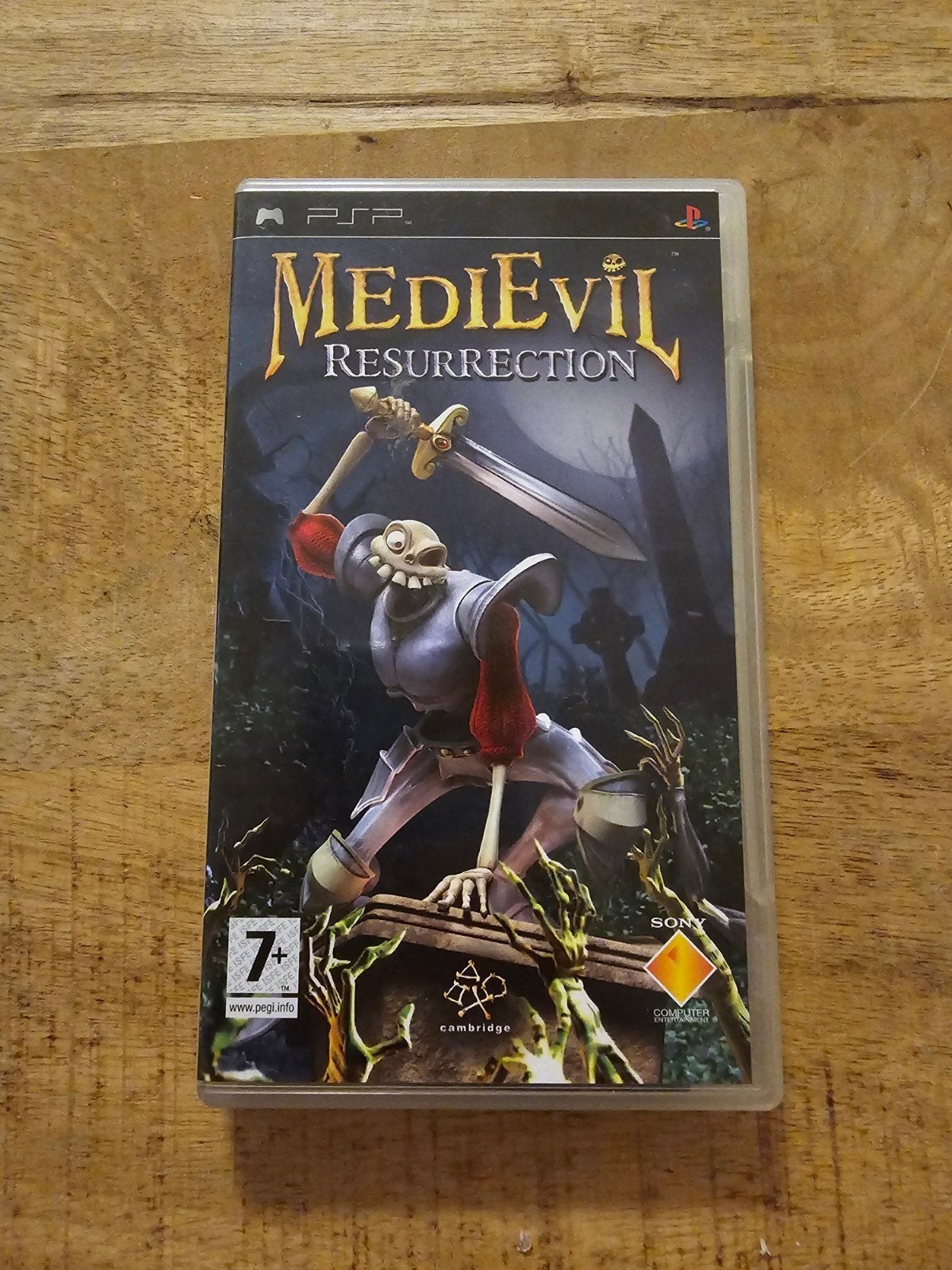 MediEvil Resurrection PSP - Actie-avontuur, 1 speler, Ophalen of Verzenden, Zo goed als nieuw, Avontuur en Actie