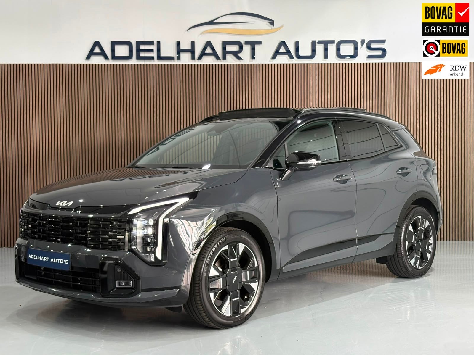 Kia Sportage 1.6 T-GDi Hybrid GT-PlusLine 238 PK / Panorama, 238 pk, 4 cilinders, Adaptive Cruise Control, Hybride Elektrisch/Benzine