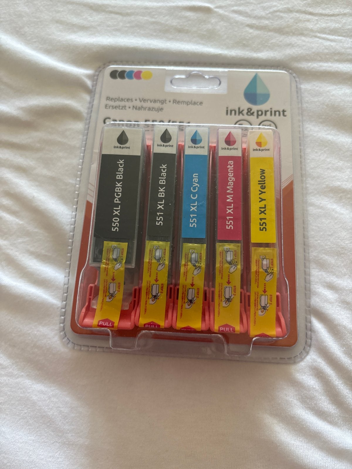 Inkt & Print 550XL/551XL Inktcartridges voor Canon, Ophalen of Verzenden, Nieuw, Cartridge