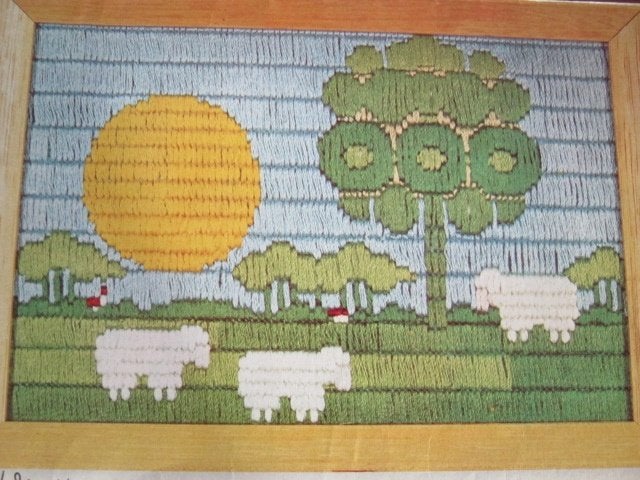 Borduurpatroon  Schaapjes nr 2684 do, Verzenden, Nieuw, Handborduren, Patroon