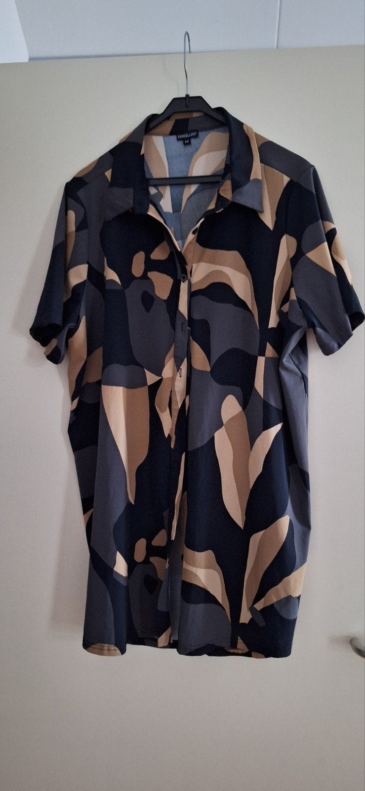 Exxcellent blouse 46, Beige, Maat 46/48 (XL) of groter, Ophalen of Verzenden, Zo goed als nieuw